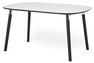 Mario - Matbord, L 100-200 cm - Svart