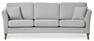Eden - 3-sits soffa svängd - Grå