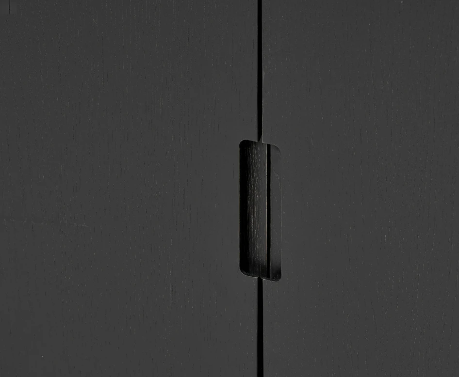 Vilgot - Skänk, 165x43x74 cm - Svart