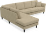 Eden - 3-sits soffa med divan - Beige