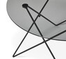 Yoko - Soffbord, Ø 80, H 45 cm - Svart