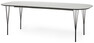 Mario - Matbord, L 180-280 cm - Svart