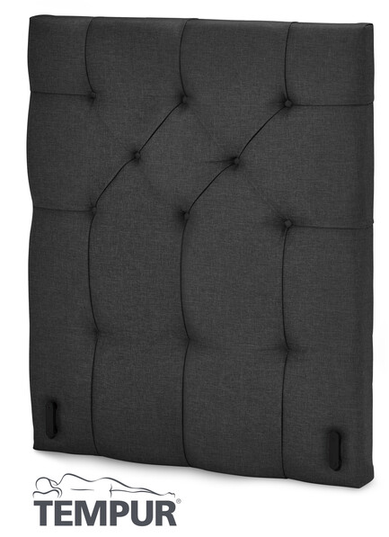 Promise design - Sänggavel, 80-210 cm - Svart