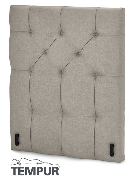 Promise design - Sänggavel låg, 80-210 cm - Beige