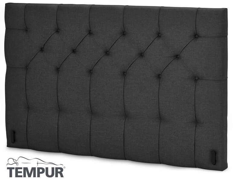 Promise design - Sänggavel, 80-210 cm - Svart
