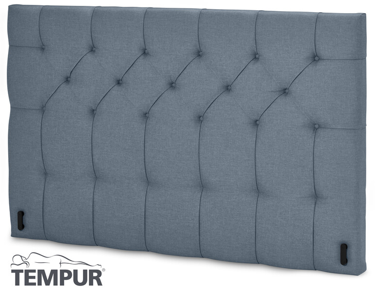 Promise design - Sänggavel, 80-210 cm - Blå