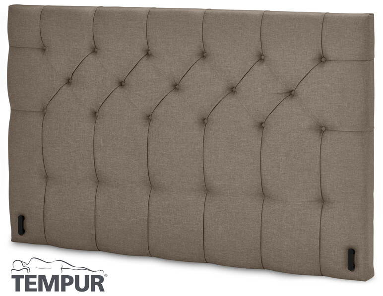 Promise design - Sänggavel låg, 80-210 cm - Brun