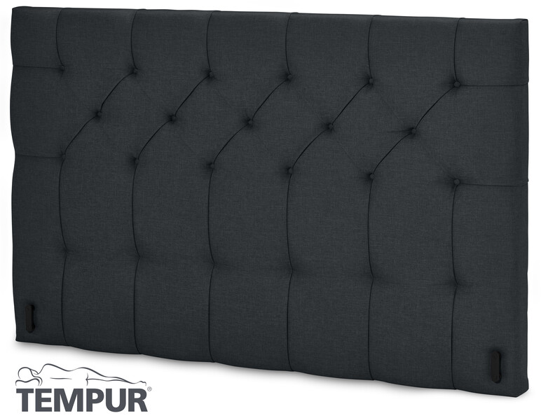 Promise design - Sänggavel, 80-210 cm - Svart