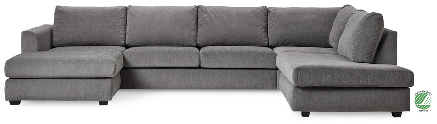 Everyday - 3-sits soffa med schäslong vänster och divan höger - Grå