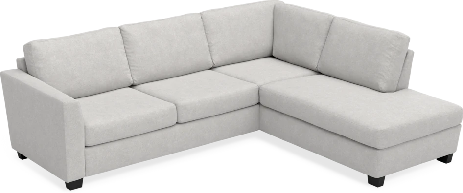 Friday - 2,5-sits soffa med divan höger - Grå