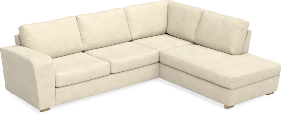 Friday - 2,5-sits soffa med divan höger - Beige