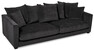 Logan - 3-sits soffa XL - Grå
