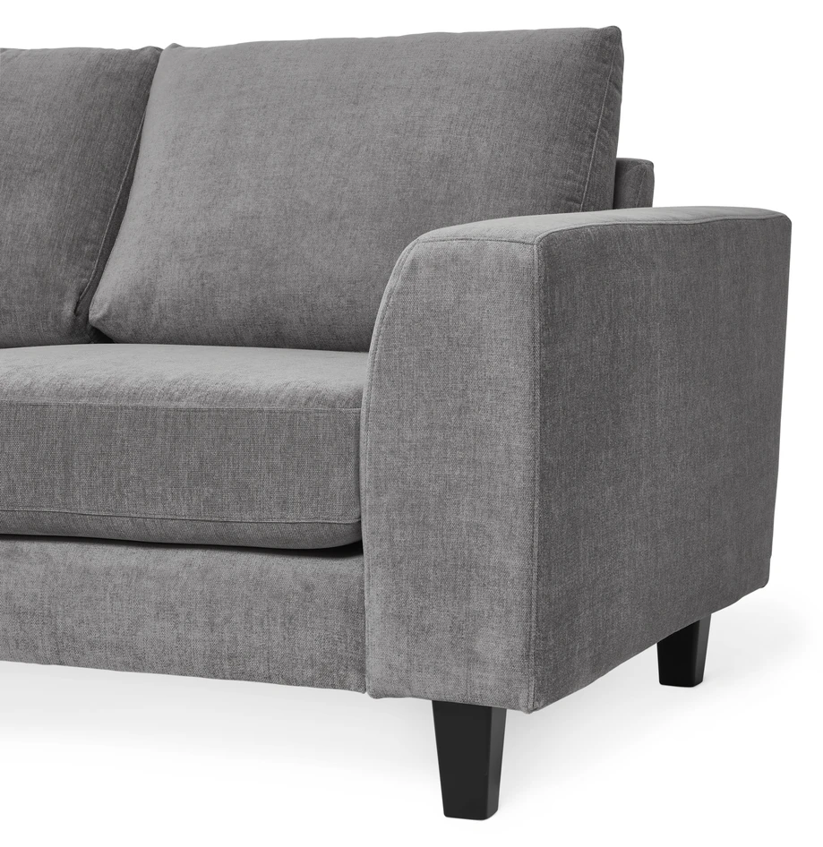 Saturday - Hörnsoffa med schäslong XL vänster - Grå