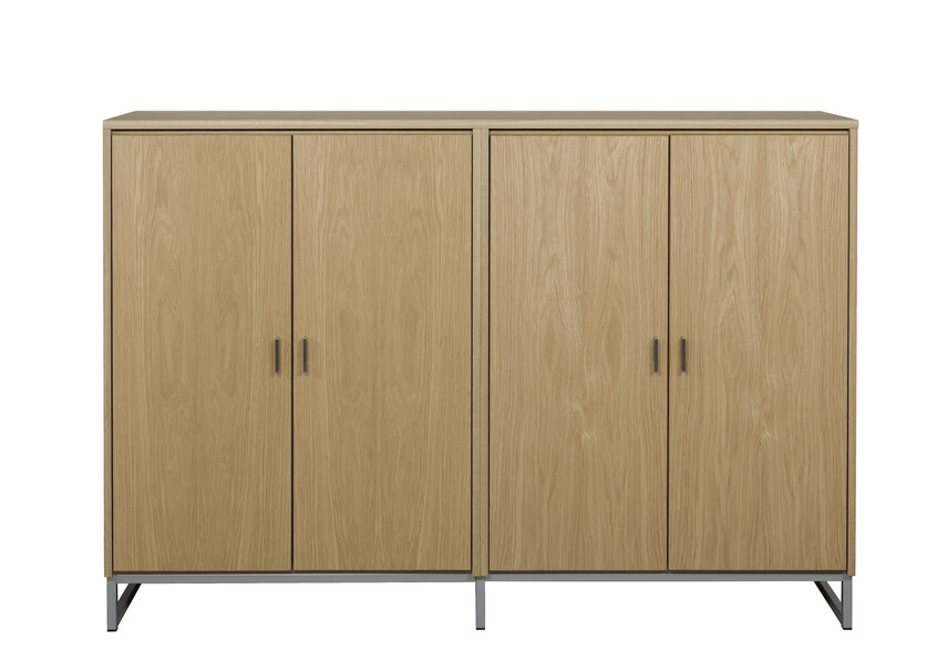 Timantti Steel - Förvaringskombination - Brun