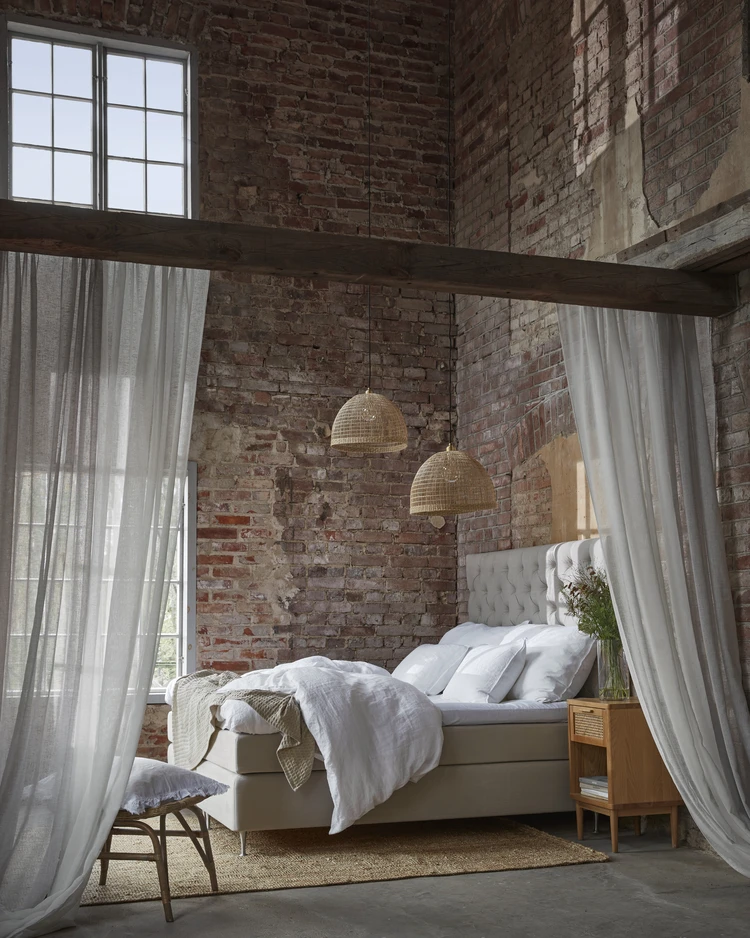 Cape Farewell - Kontinentalsäng, dubbelsäng med bäddmadrass och sängben - inspiration