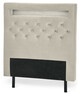 New York LED - Sänggavel, 90-210 cm - Beige