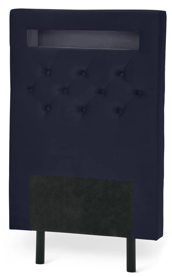 New York LED - Sänggavel, 90-210 cm - Blå