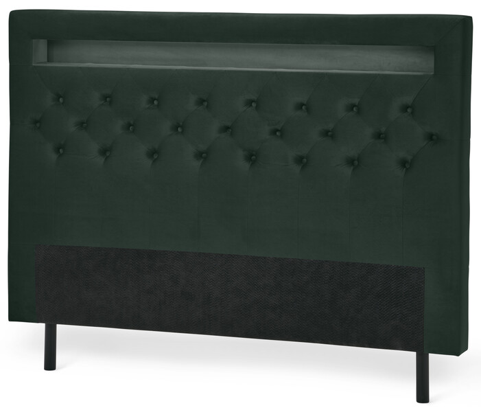 New York LED - Sänggavel, 90-210 cm - Grön