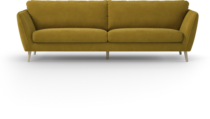 Madison Lux - 4-sits soffa - Gul
