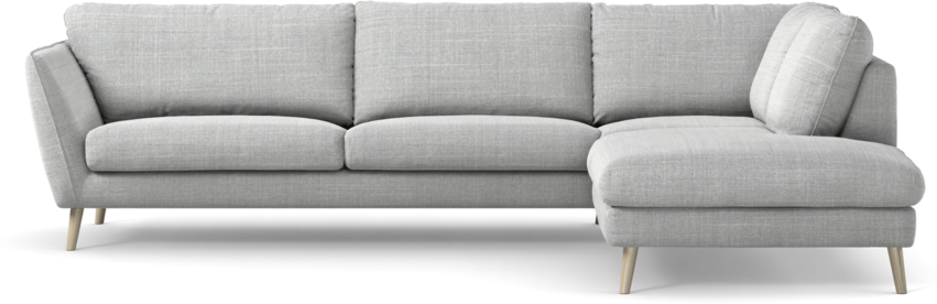 Madison Lux - 3-sits soffa med divan höger - Grå