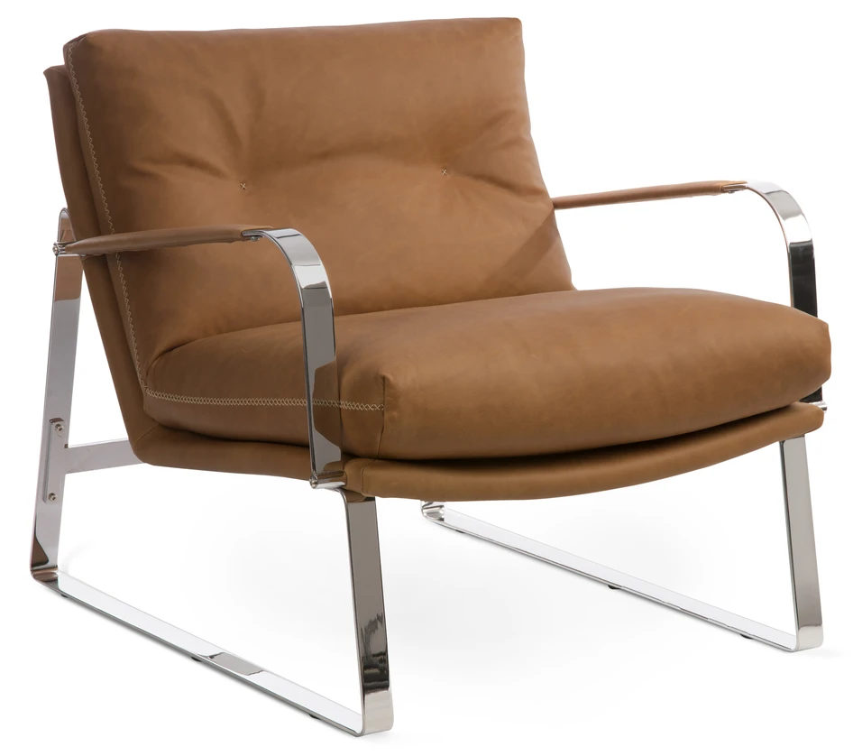 Shabby - Fåtölj - Brun