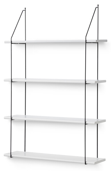 Axel - Vägghylla, B 80 cm - Vit