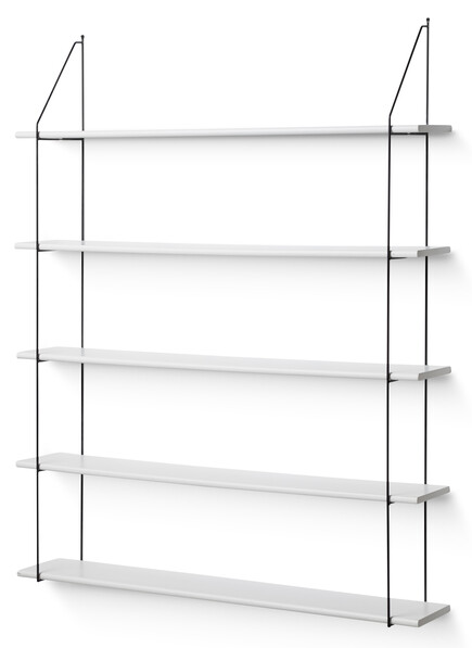 Axel - Vägghylla, B 120 cm - Vit