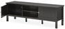 Elsa - Tv-bänk, B 150 cm - Svart