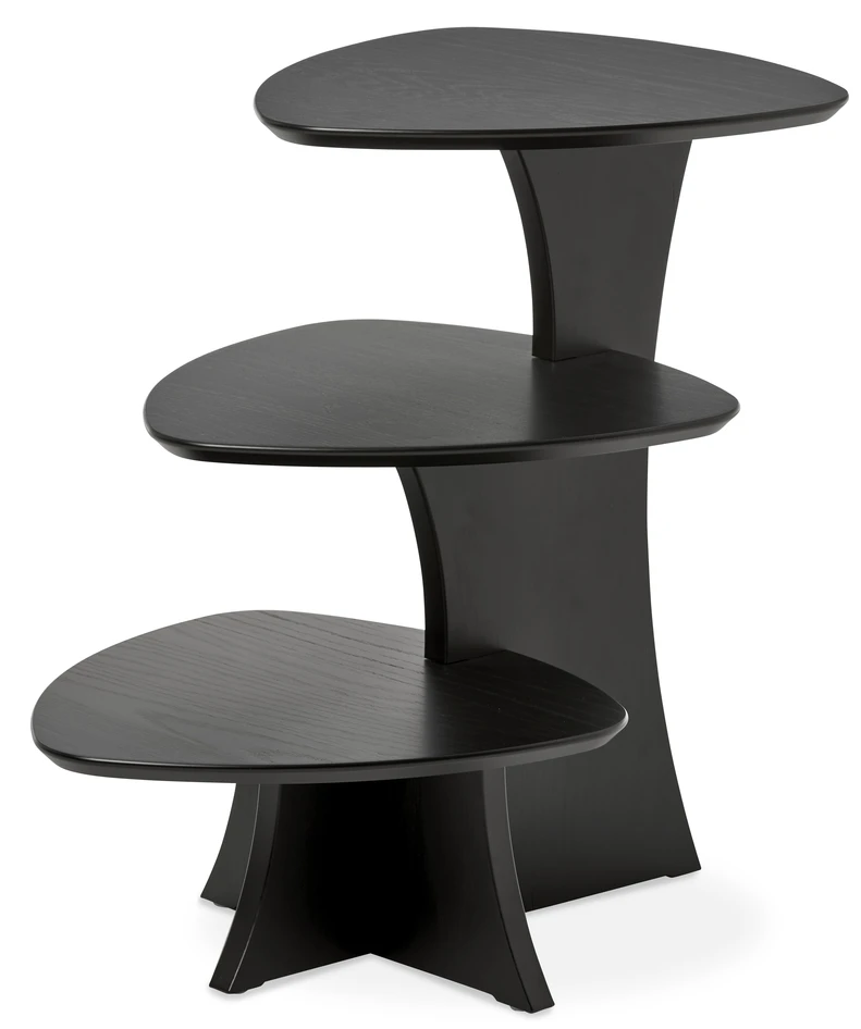 Anne - Sidobord, 60x40x60 cm - Svart