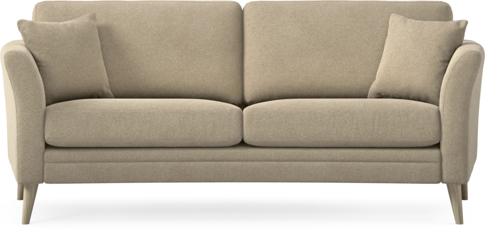 Eden - 2,5-sits soffa svängd - Beige