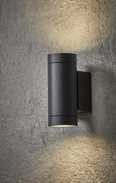Sune - Utevägglampa, B10 H15,5 cm - Svart