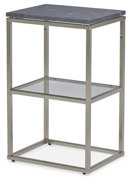 Amanda - Sidobord, B 45, H 72 cm - Svart