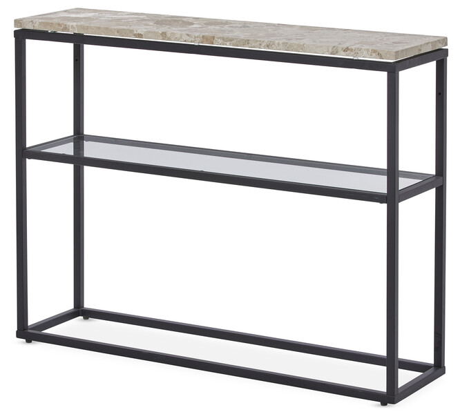 Amanda - Avlastningsbord, B 100 cm - Beige