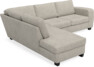 Friday - 2,5-sits soffa med divan vänster - Beige