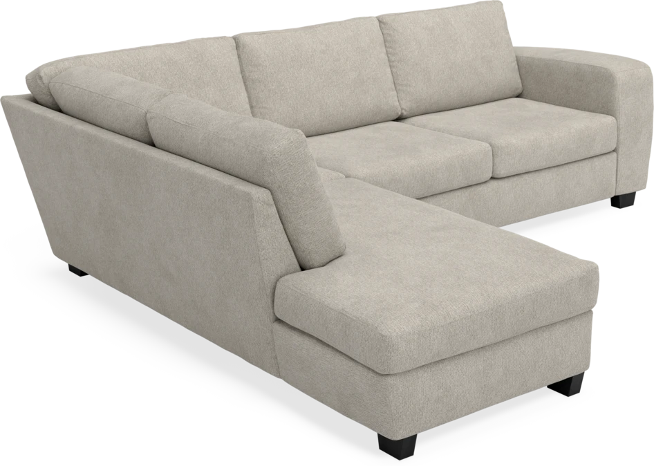 Friday - 2,5-sits soffa med divan vänster - Beige