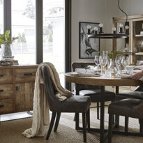 Woodenforge - Matgrupp med 4 stolar Chatham - inspiration