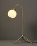 Marc - Bordslampa, B26 H46 cm - Gul
