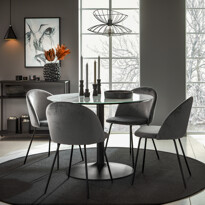 Remo - Matgrupp med 4 stolar Molly - inspiration