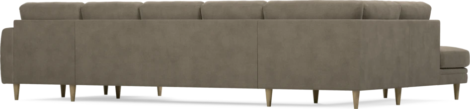 Eden - 3-sits soffa med divan vänster och schäslong höger - Beige