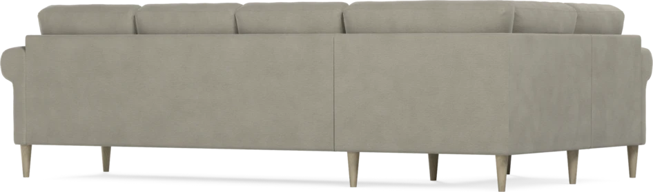 Eden - Hörnsoffa, 1+3-sits - Brun