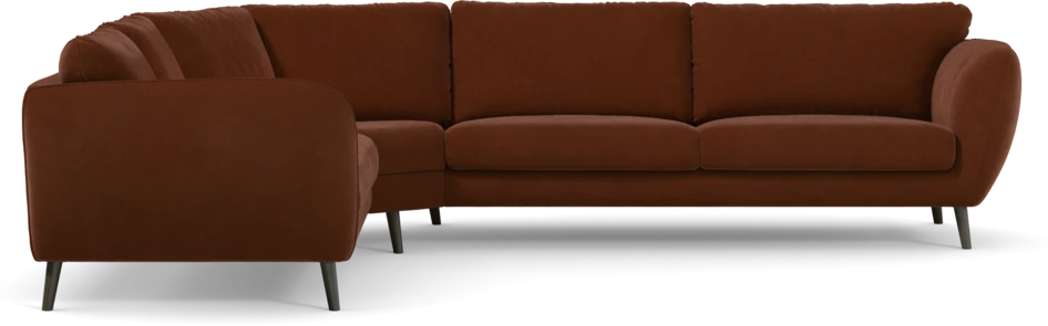 Madison Lux - Hörnsoffa 2+3-sits, hörn 2 - Orange