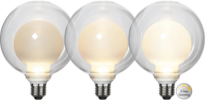 Space, Ljuskälla, LED, E27, lm 350, 3-stegs dimbar, 1-pack