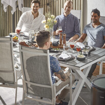Modena - Utegrupp med bord och 6 stolar - inspiration