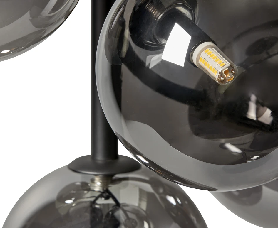 Travis - Taklampa, H66 B42 cm - Svart