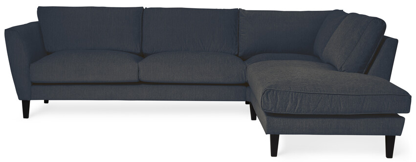Weekend - 2,5-sits soffa med divan höger - Blå