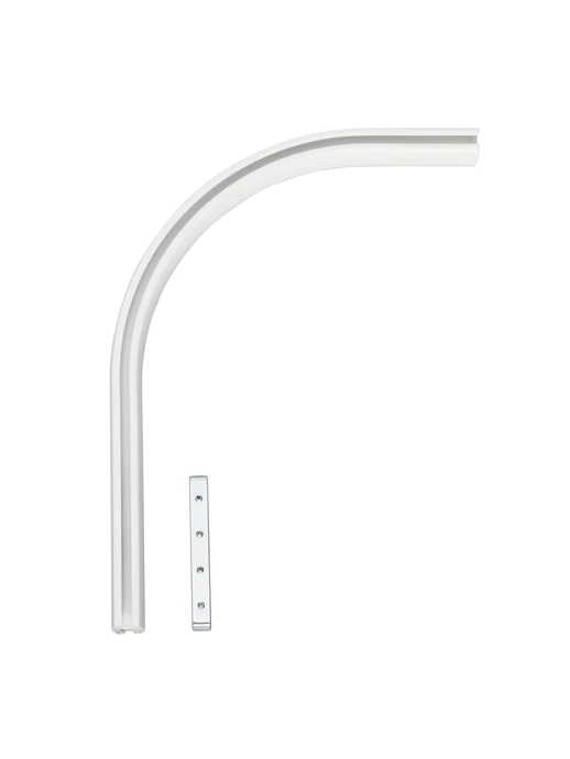 Flexi, Gardinskena, hörnböj 90°