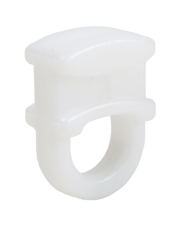 Flexi - Glid till gardinskena, 10-pack - Vit