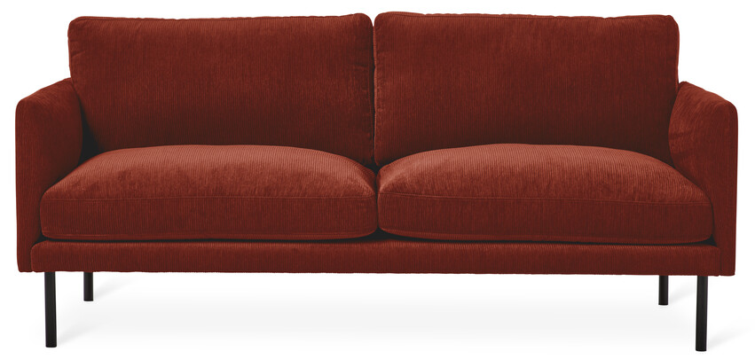 Rialto - 3-sits soffa - Röd