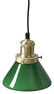August - Fönsterlampa, H16 Ø15 cm - Grön