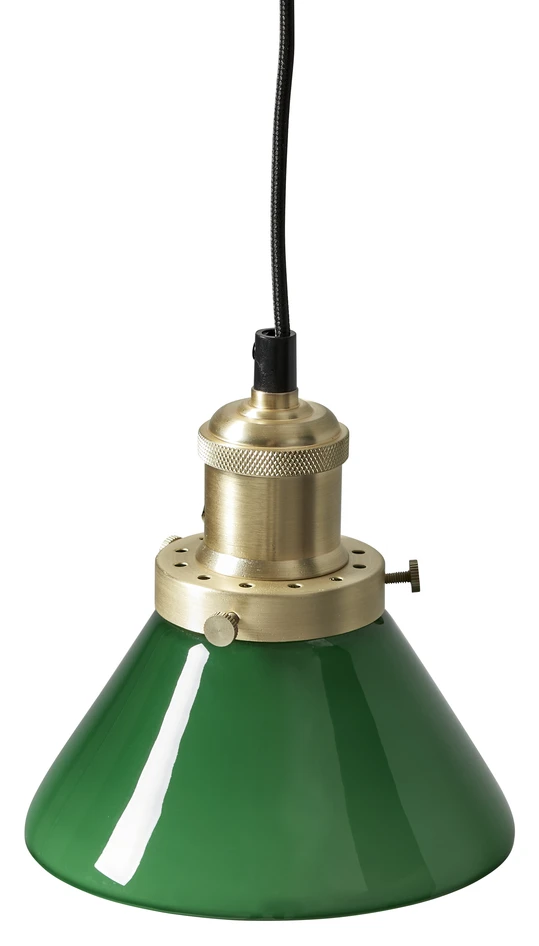 August - Fönsterlampa, H16 Ø15 cm - Grön